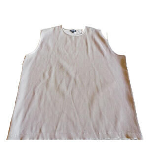 MAN Cream T Shirt Vest Mens XL